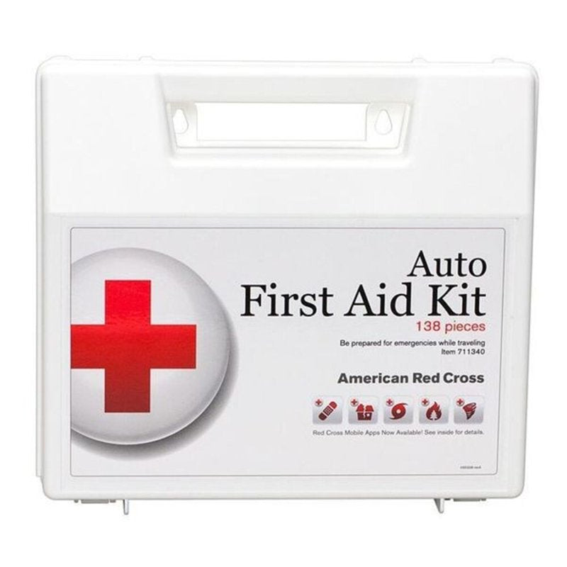 10-Person Plastic Bulk First Aid Kit with 138 Components for Emergency Use