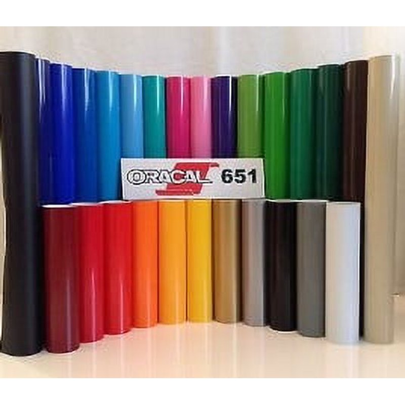 White Matte Vinyl Roll 24ft x 10ft for Signs & Crafts - Outdoor Durable