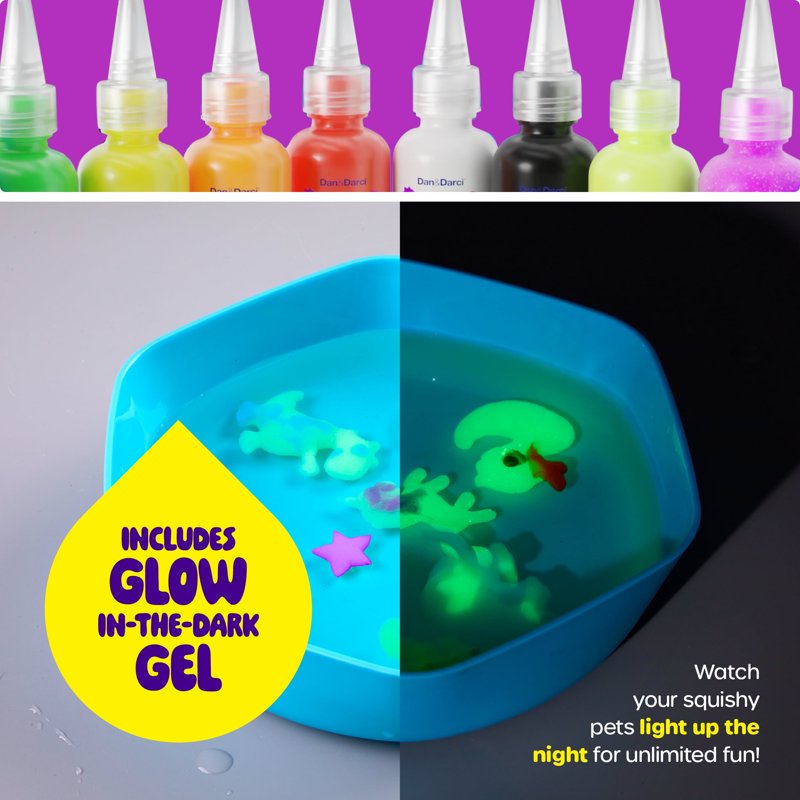 Kids Water Pets Craft Kit - DIY Fairy, Unicorn & Dinosaur Water Creatures