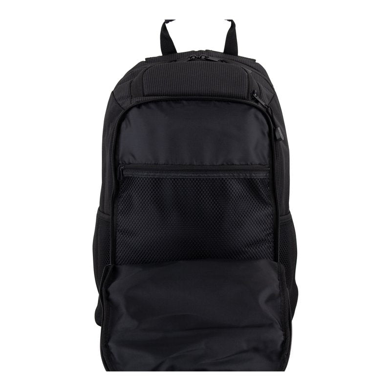 Unisex 17-Inch Lifestyle Backpack with Sunglasses Pocket - Dark Grey