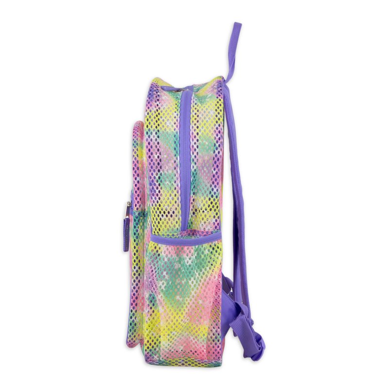 Mesh Backpack with Large Storage Pockets for School & Sports
