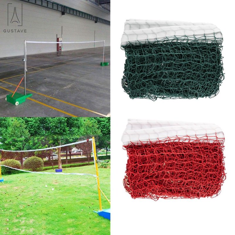 Portable Badminton Net Tennis Volleyball Mesh Set - 20x2.5ft Outdoor & Indoor Sports Net