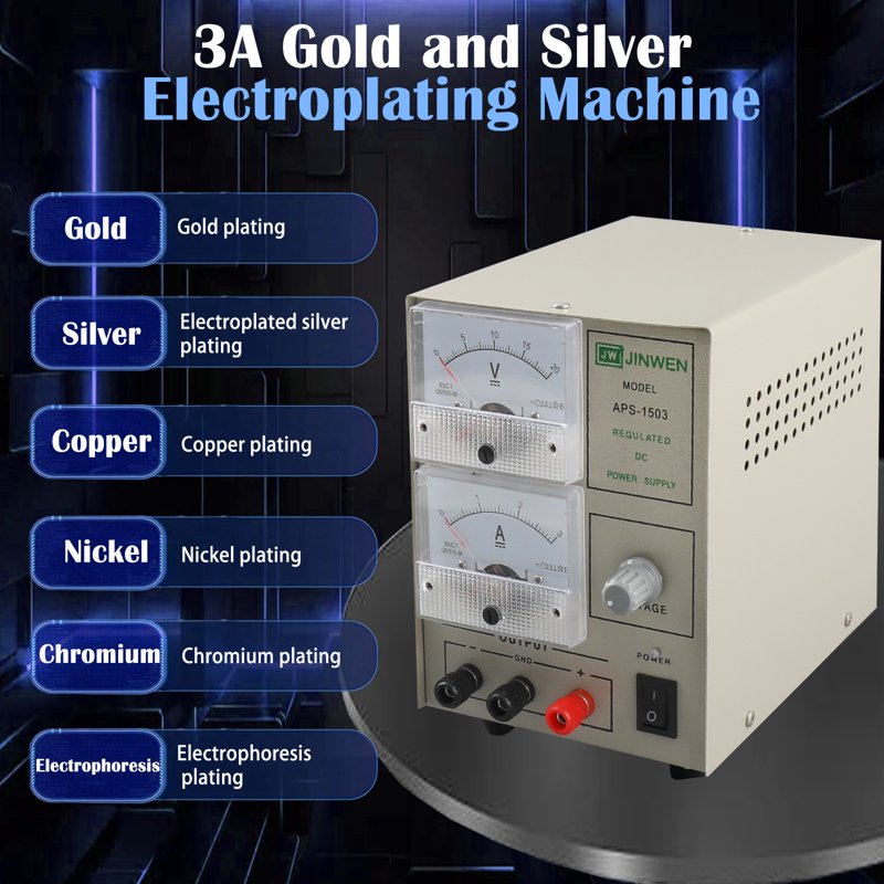 Jewelry Electroplating Machine Gold Silver Plating Tool for Jewelry Making
