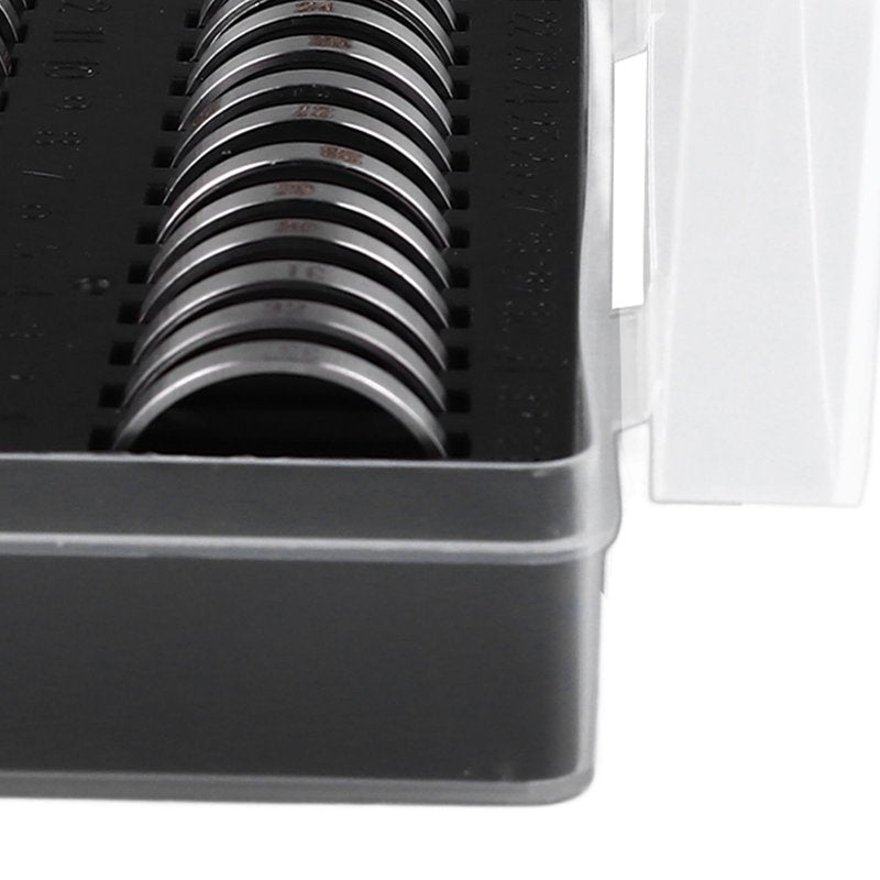 Portable Stainless Steel Ring Sizer Measuring Tool Kit for Jewelry Making