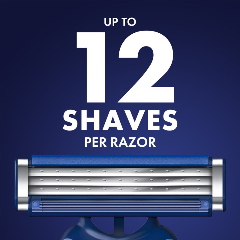 Men's Disposable Shaving Razors - Gillette Sensor3 Comfort, Pack of 4 or 8