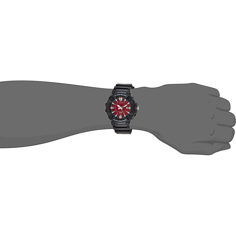 Casio Heavy Duty Analog Watch for Men - Water Resistant, 10-Year Battery