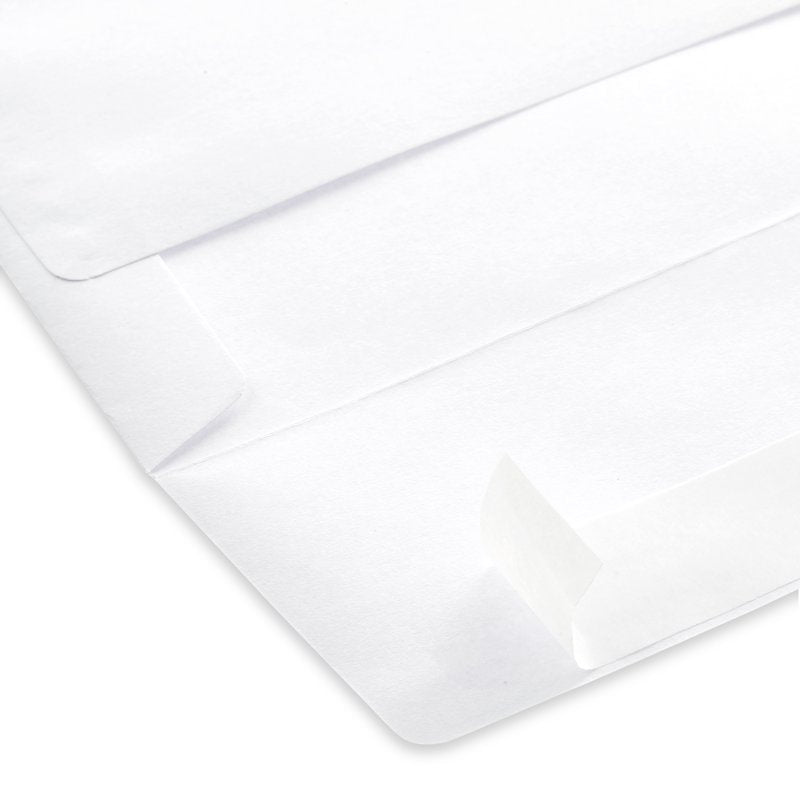 A6 Invitation Peel and Stick Envelopes - White, 4.75 x 6.5 Inches, Pack of 50