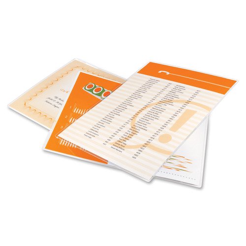 GBC UltraClear Thermal Laminating Pouches Letter Size 8.5x11.5 Inches 5 Mil Glossy