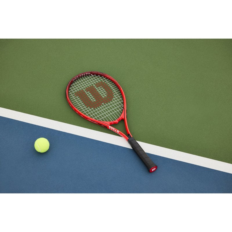 Recreational Tennis Racket - Oversized 110 sq in, 27.5 Inch, for Beginners