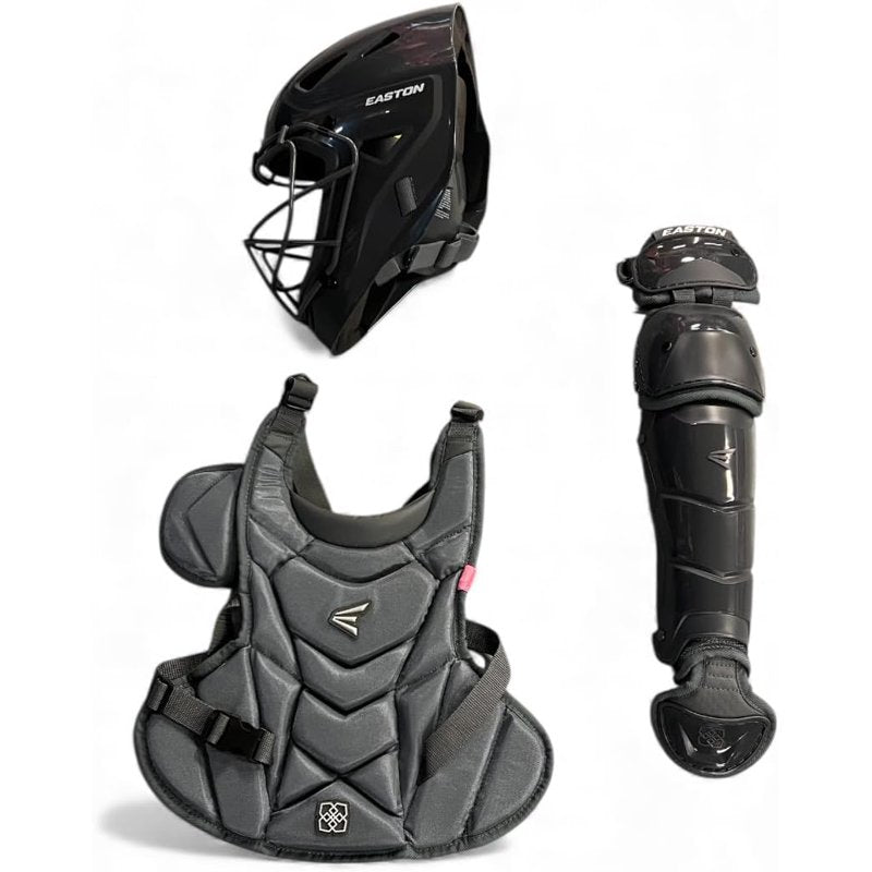 Youth Catcher’s Gear Set for Beginners Ages 5-7 - Charcoal, X-Small