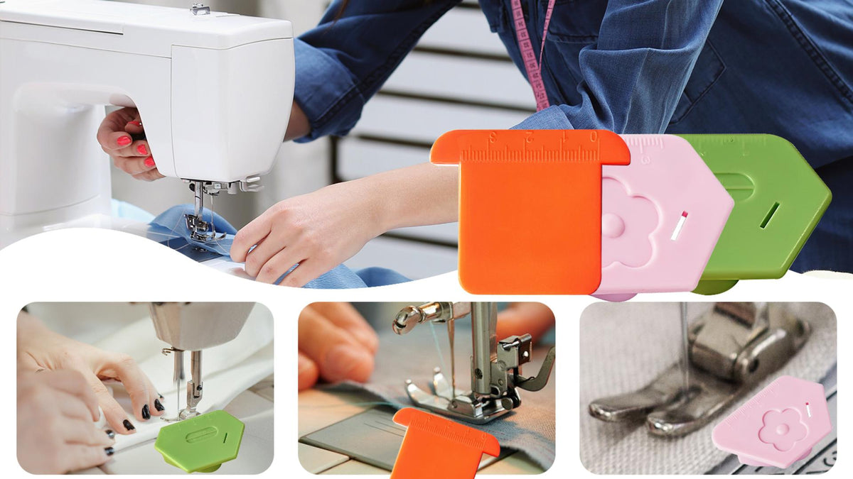 Magnetic Sewing Machine Seam Guide Set - Multi-Purpose & Precise Alignment