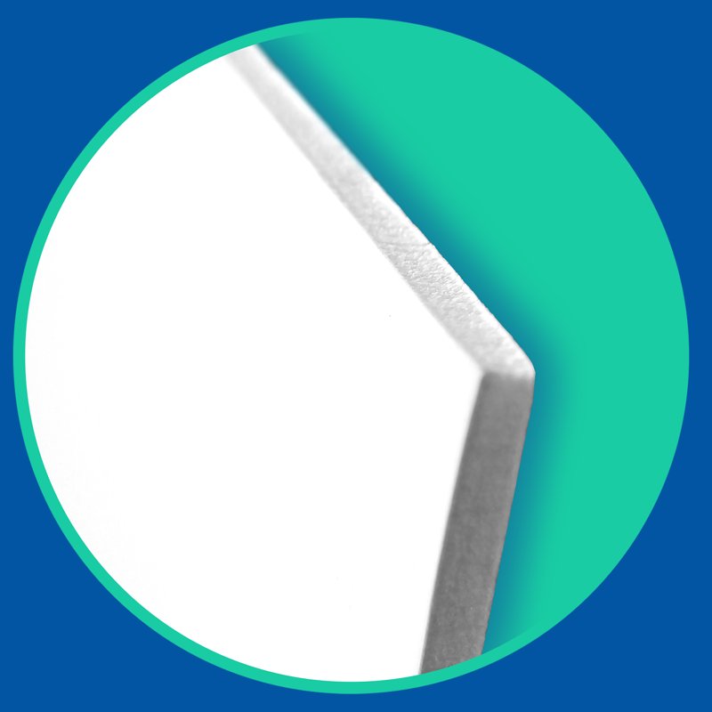 White Foam Board for Arts and Crafts - 20 x 30 Inches, Pack of 10