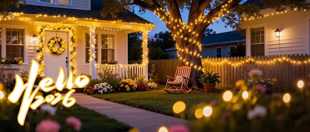 Outdoor Solar String Lights 400 LED 75.5ft Waterproof 8 Modes for Patio Garden Yard