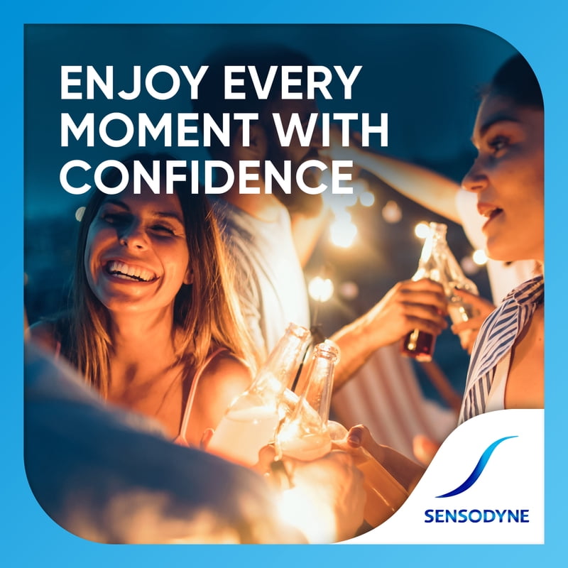 Sensodyne Extra Whitening Toothpaste for Sensitive Teeth, Mint - 4 oz, 2 Pack (Variation: 2)