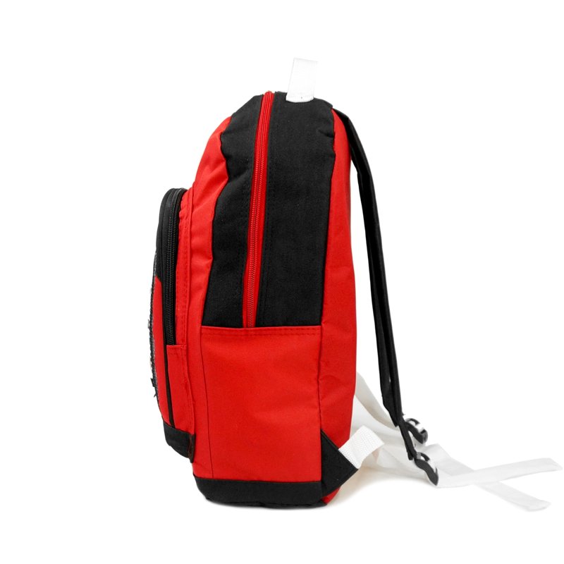 Lightweight 15-Inch School Backpack with Bungee Cord for Kids & Adults