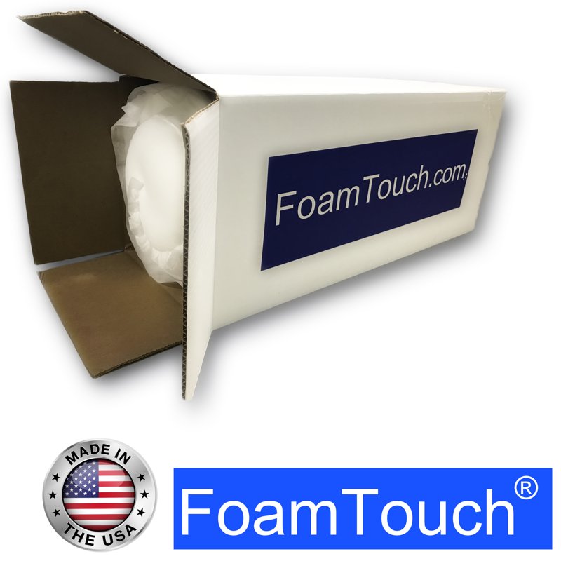 High Density Upholstery Foam Sheet - White, Multiple Sizes & Pack Options