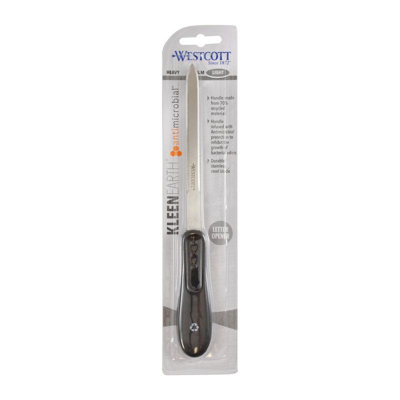 Recycled Stainless Steel Letter Opener - Eco-Friendly Office Tool