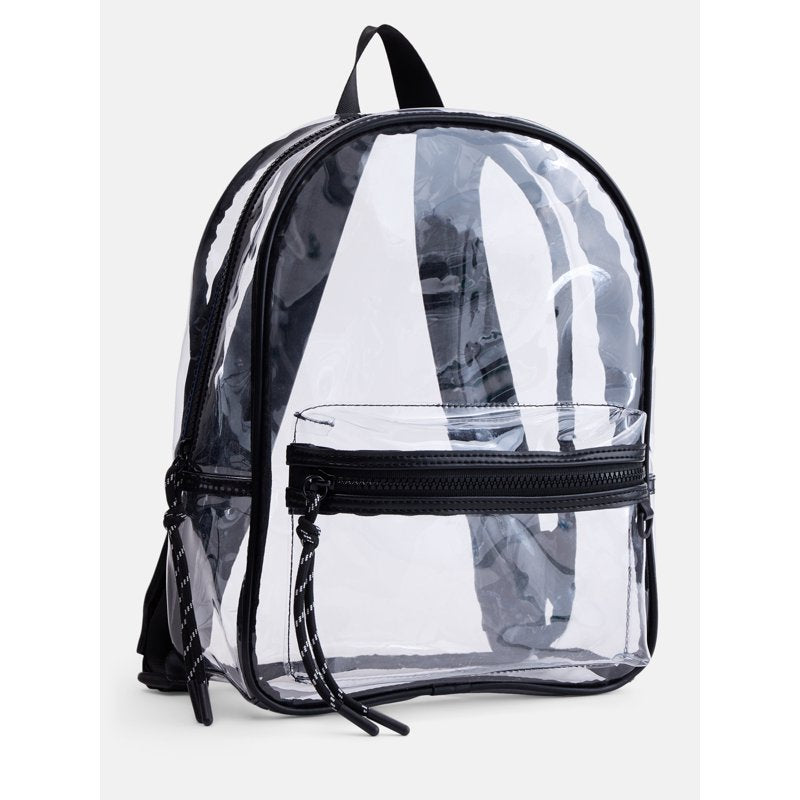 Clear Women's Mini Backpack Hands Free Chest Pack with Adjustable Straps