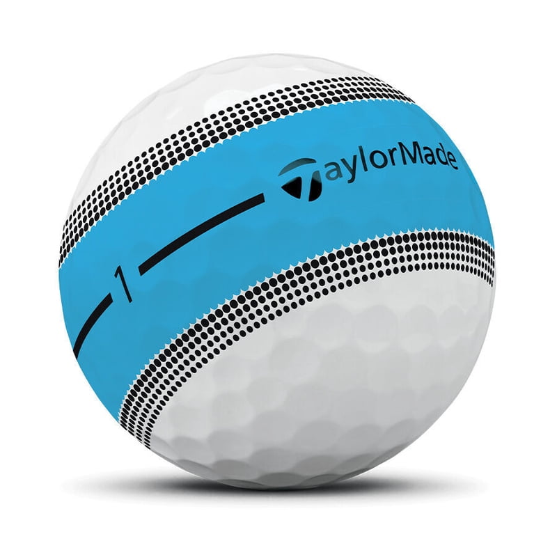 TaylorMade 2025 Tour Response Stripe Golf Balls 12 Pack – Multicolor