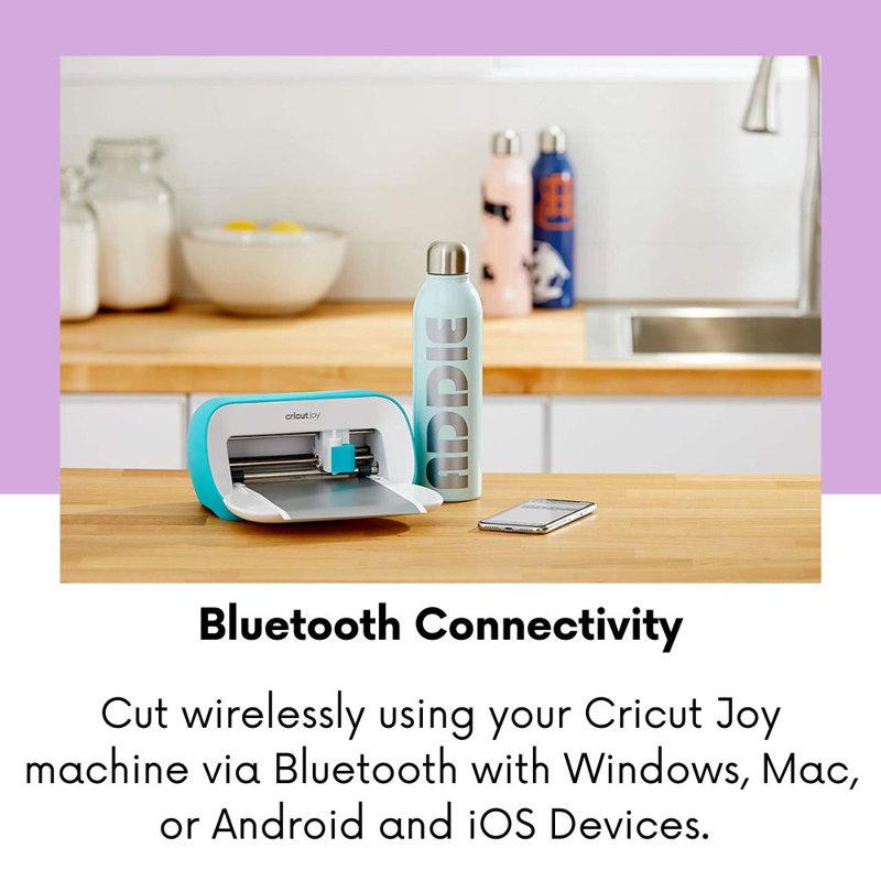 Cricut Joy Smart Cutting Machine & Vinyl Decal Starter Bundle
