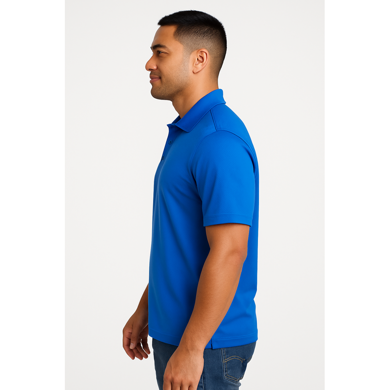 Men's Athletic Polo Shirt with Oxymesh™ Fabric & Sweat-Wicking Technology