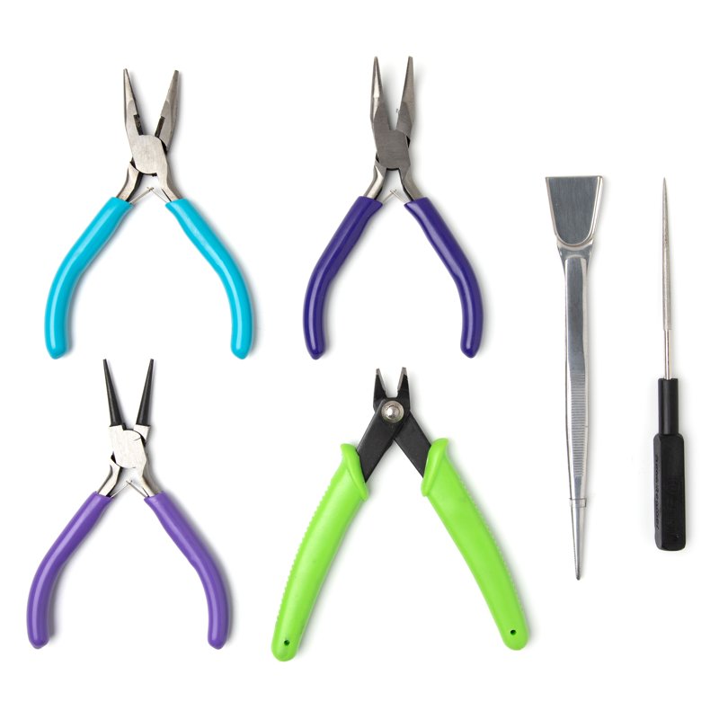 Jewelry Making Tool Set with Storage Case - Pliers & Cutters for Crafts