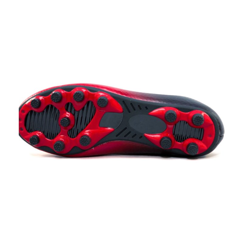 zephz Wide Traxx Soccer Cleat EE9 - Black Space Cherry