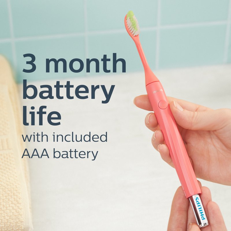 Portable Battery Electric Toothbrush with Travel Case - Multiple Colors