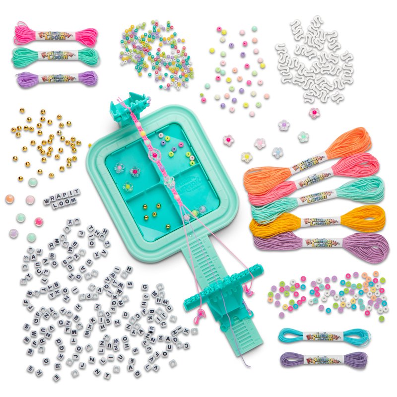 Kids' Bead & Friendship Bracelet Kit with Loom - 648 Pieces
