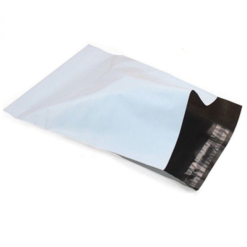 50 Pack 19x24 White Poly Mailers Self Sealing Shipping Envelopes 2.5 Mil