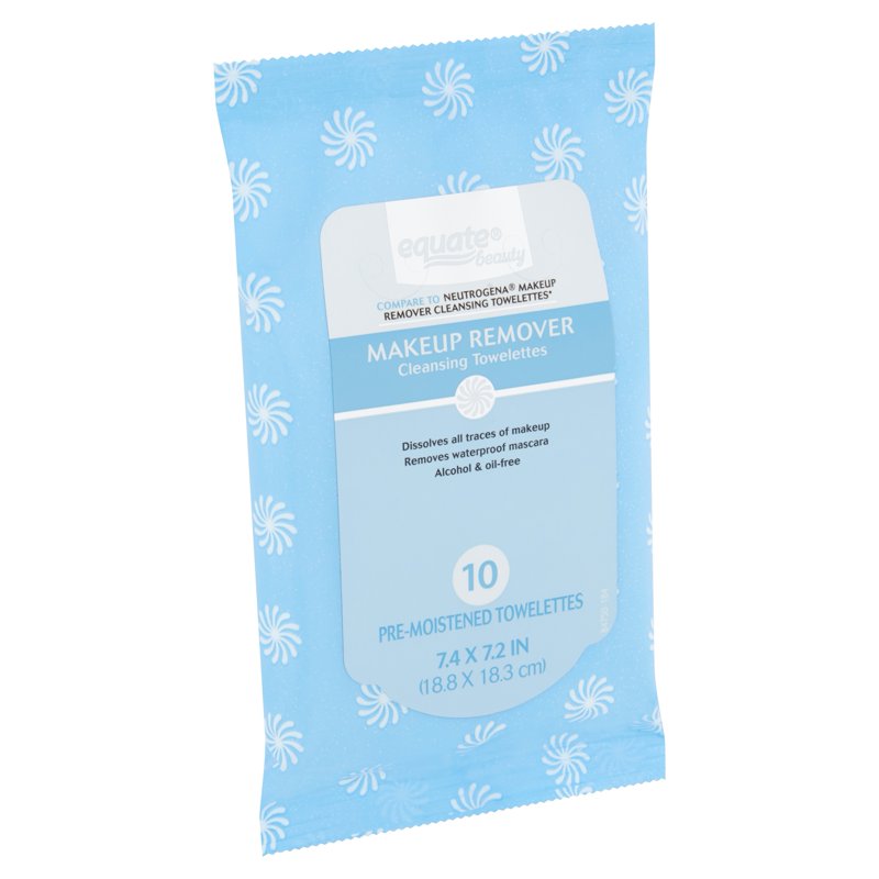 Travel Pack Makeup Remover Wipes - Gentle, Alcohol-Free, All Skin Types