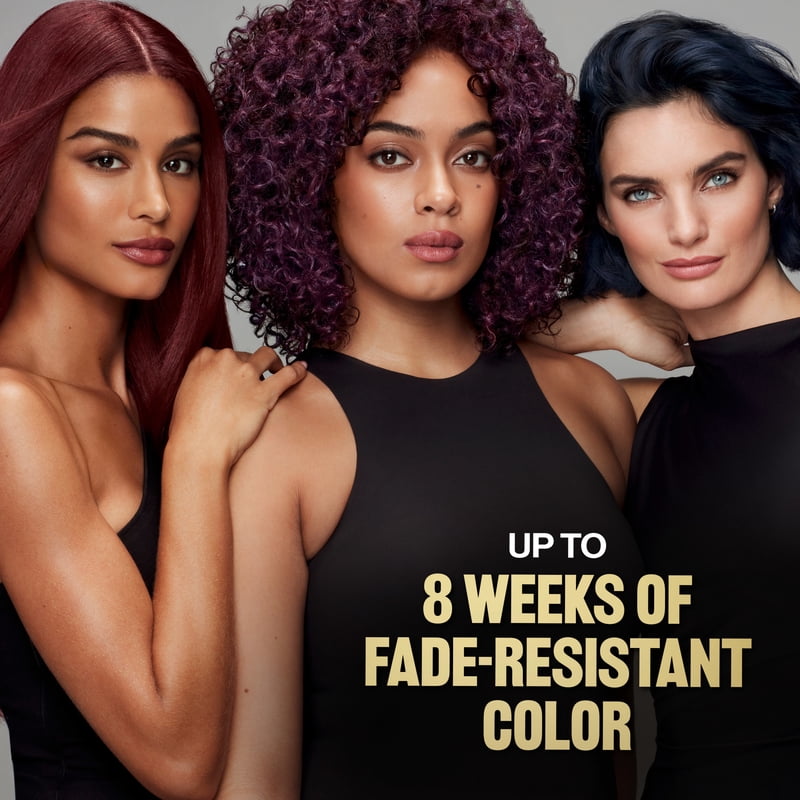 Hair Color Kit with Bond Repair Complex - Permanent Hair Dye, 3 Pack