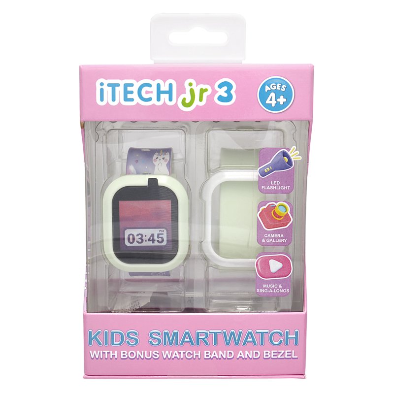 Kids Girls Bluetooth Smartwatch with Interchangeable Straps and Camera