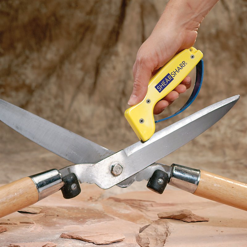 Scissors Sharpener - Reversible Tungsten Carbide Blade, Hand Safe, Easy to Clean