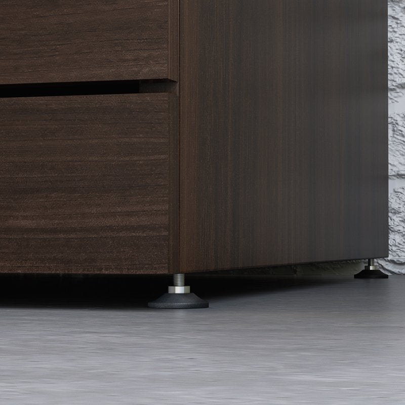 Sauder Affirm Lateral Filing Cabinet with Lock in Noble Elm Brown, 2-Drawer Office Storage