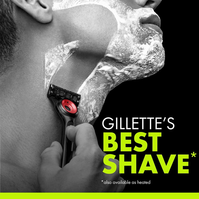 Men's Gillette Razor with Exfoliating Bar and Blade Refill - Game Day Edition