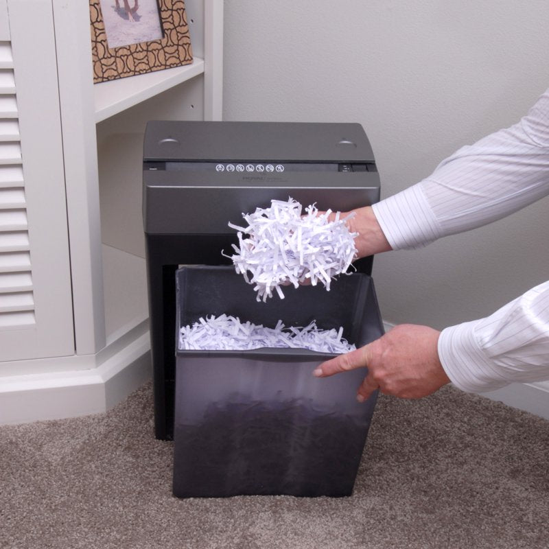 Crosscut Paper Shredder 8-Sheet with Pullout Basket for Home Office
