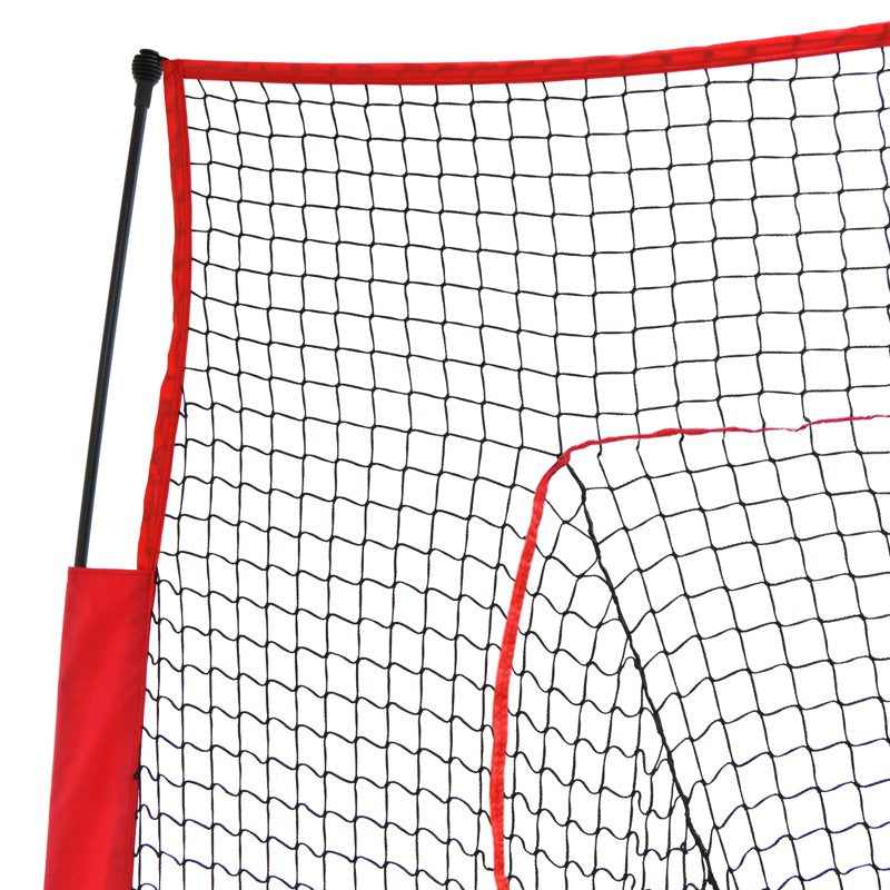 Baseball Softball Practice Net 7x7ft with Bag & Stable Ground Stakes