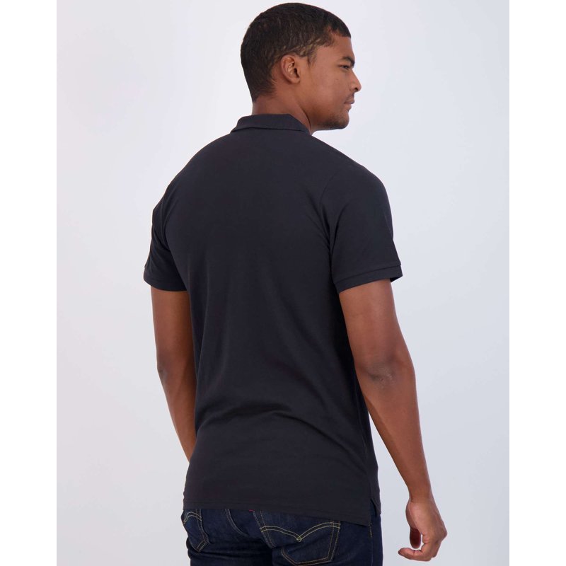 Men's Cotton Pique Polo Shirt - Performance Golf Casual T-Shirt