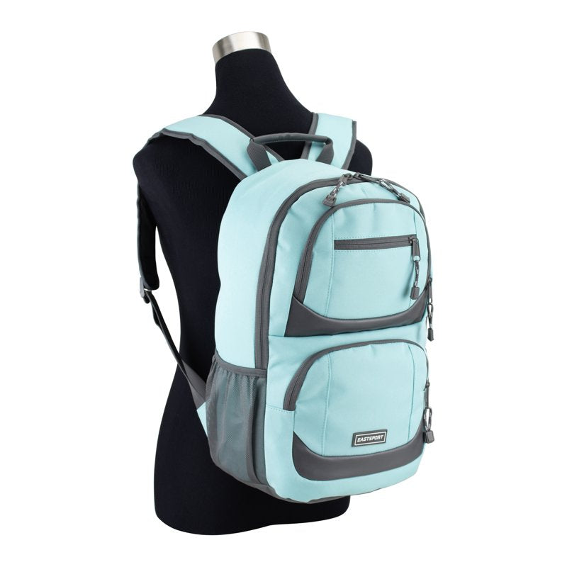 Unisex Commuter Tech Backpack with Laptop Sleeve & Multiple Compartments