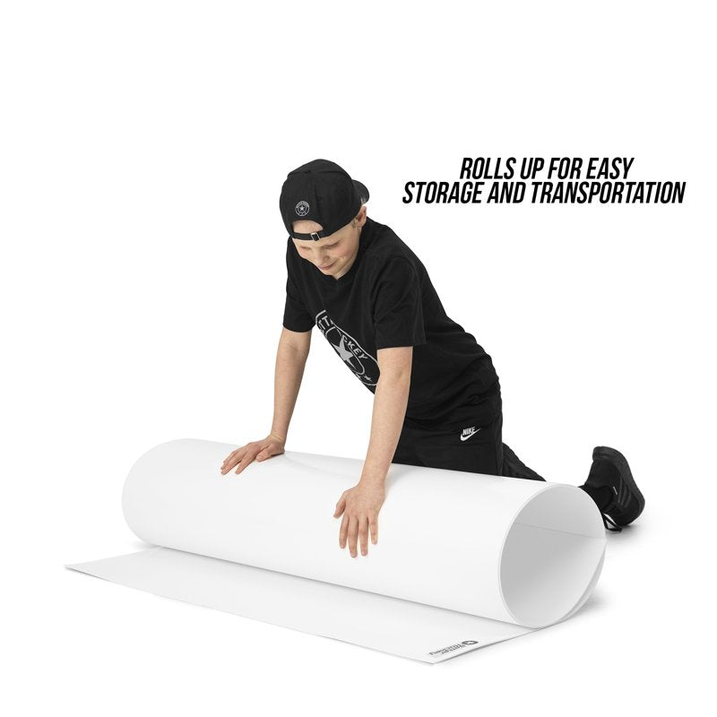 Weatherproof Hockey Shooting Pad with Straps - 4ft x 8.5ft for Indoor & Outdoor Practice