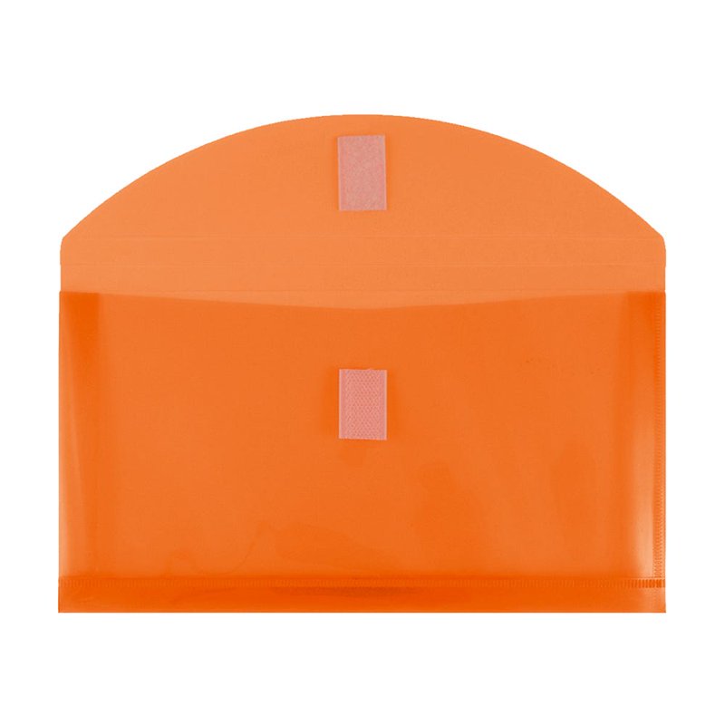 Plastic Envelopes #10 Assorted 6-Pack with Button & VELCRO Closure