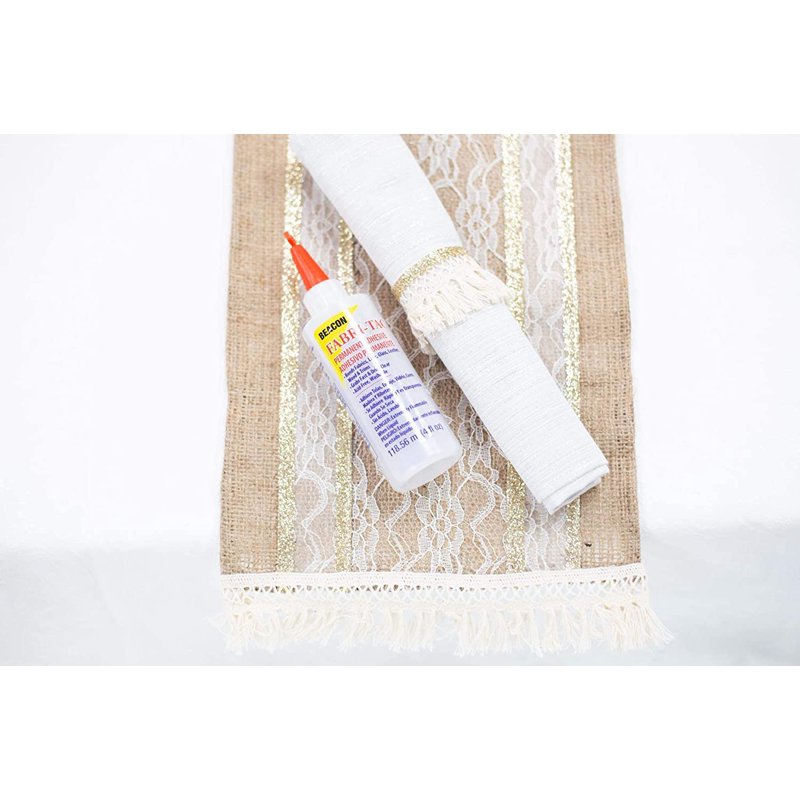 Fabric Adhesive Glue - Permanent Quick-Dry Bond for Sewing & Crafting