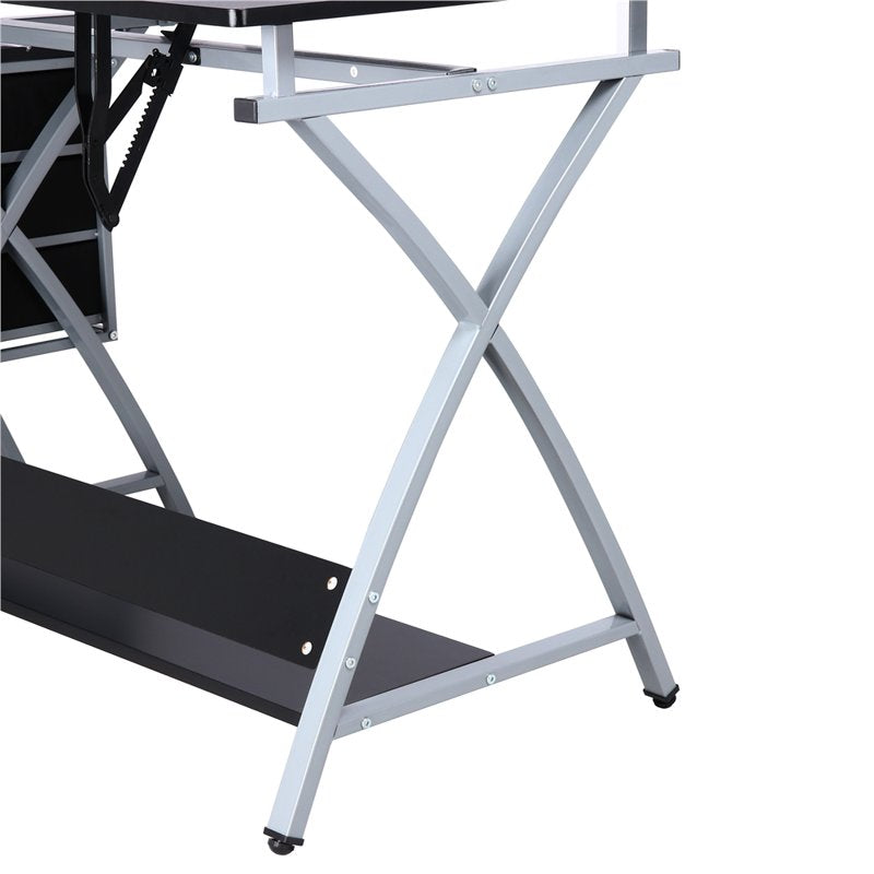 Adjustable Drafting Table with Stool - Multi-Use Art & Workstation