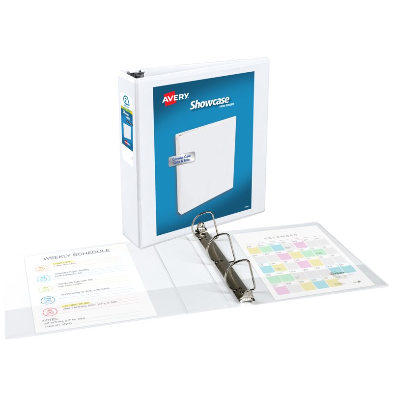 Standard View Binder with Slant Rings - Customizable, 2-Inch Capacity