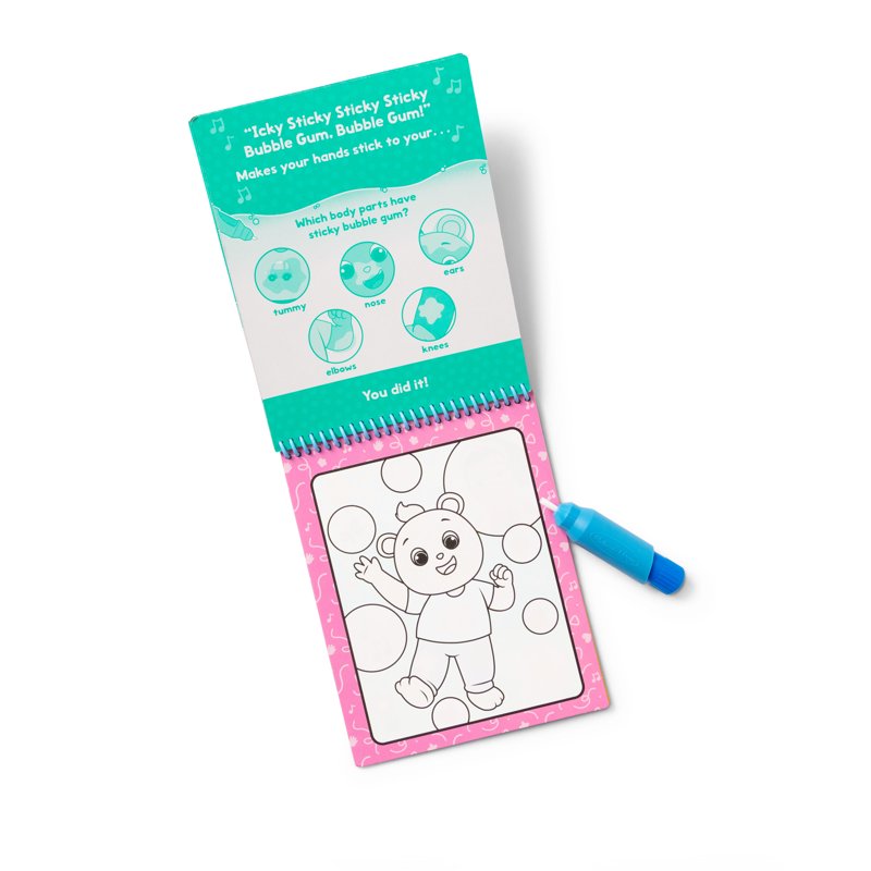 Melissa & Doug Water WOW Color-Reveal Activity Pad for Early Learning Ages 3+