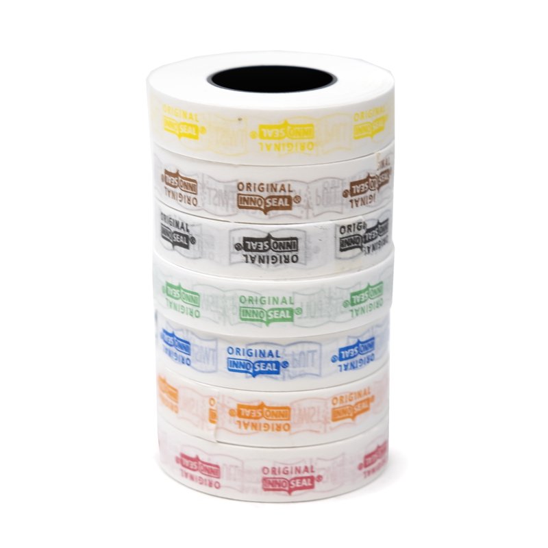 Multi-Color Refill Tape & Paper Seals for Bag Sealing Machines - 7 Day Set