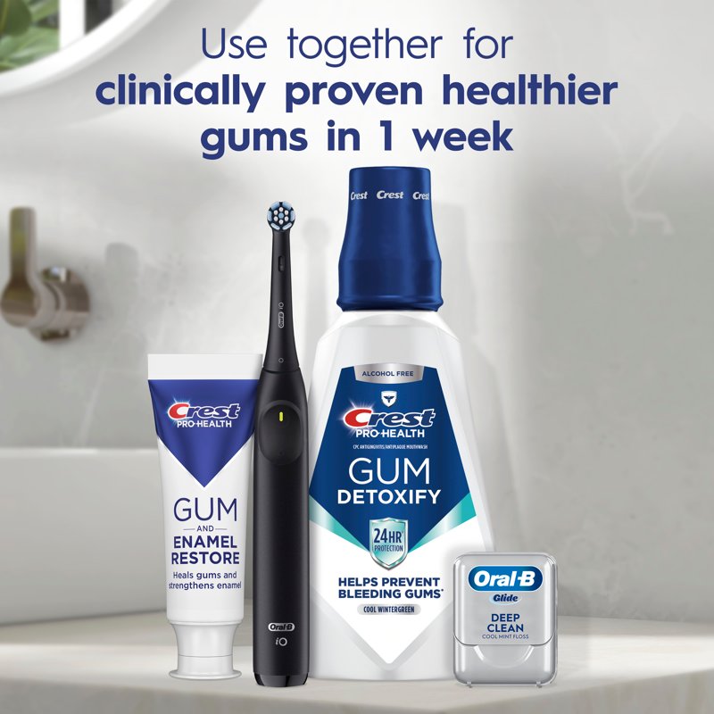 (4 Pack) Crest Pro-Health Gum & Enamel Repair Toothpaste - Advanced Whitening, 2.6 oz