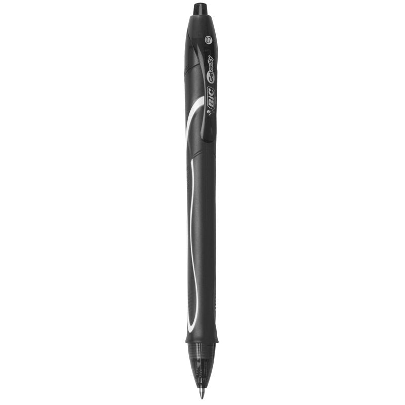 Gel Pen Set - Refillable Black Retractable 0.7mm Point - 24 Pack