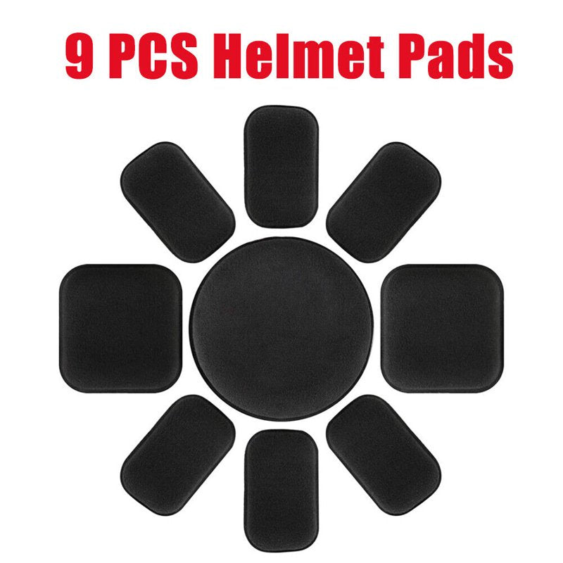 Helmet Foam Padding Kit for Fast/Mich/ACH/USMC Helmets - Replacement Comfort Set